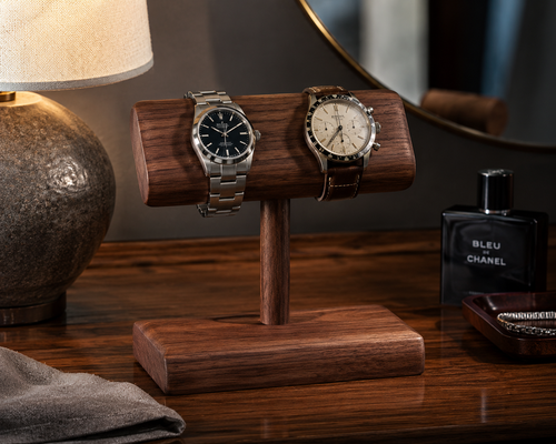 Artisan Walnut Watch Stand – Deposit